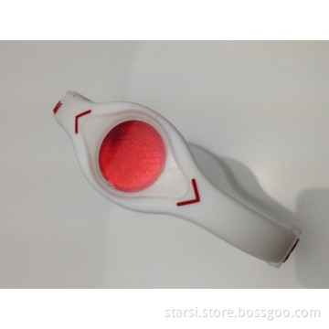 Custom Logo Silicone Power Ionic Energy Sport Red Hologram Bracele (STP12)